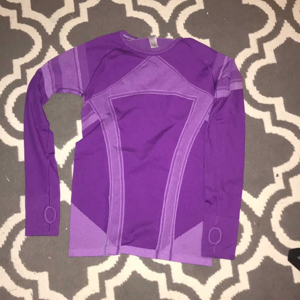 purple ivivva shirt